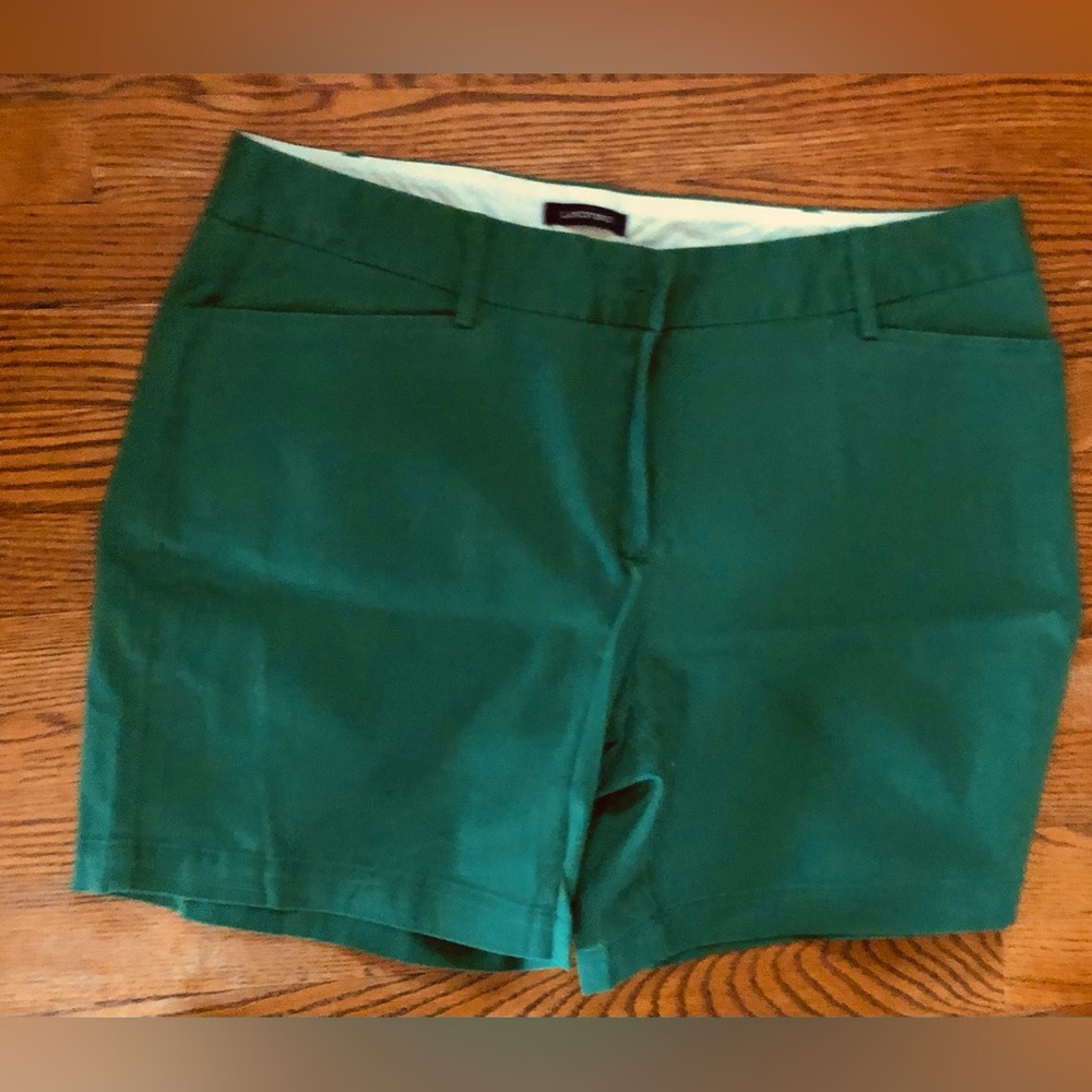 LANDS END Kelly Green Shorts  Size 16P